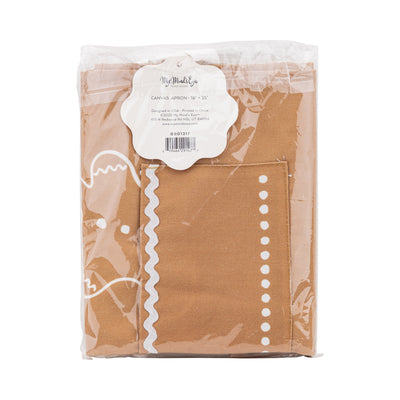 GBD1217 - Gingerbread Apron - Youth