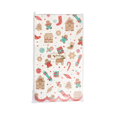 GBD1238 - Gingerbread Pattern Dinner Napkin