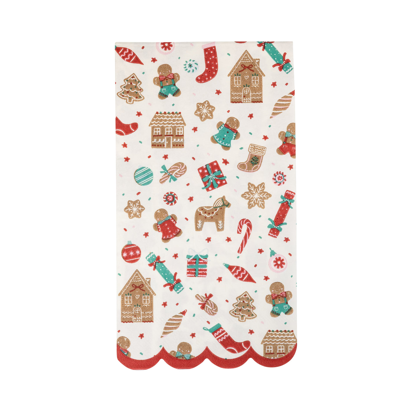 GBD1238 - Gingerbread Pattern Dinner Napkin