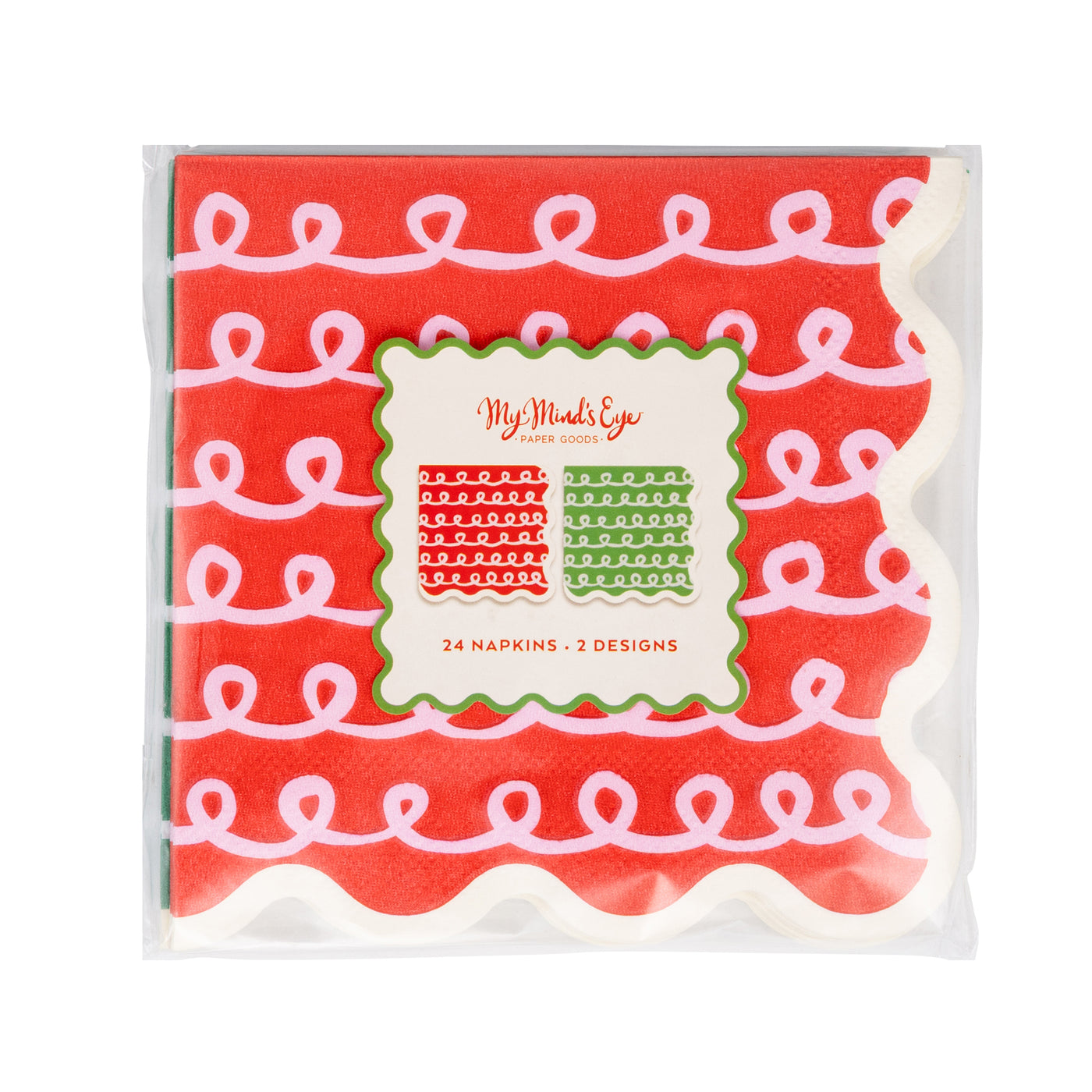 GBD1239 - Frosting Cocktail Napkin Set