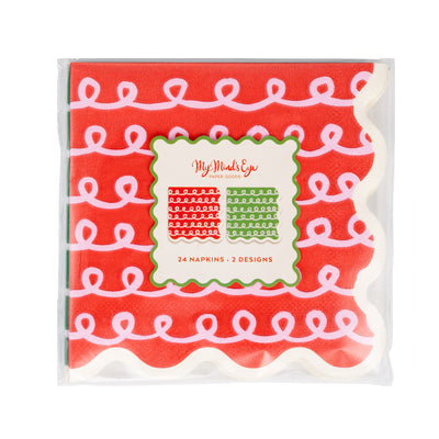 GBD1239 - Frosting Cocktail Napkin Set