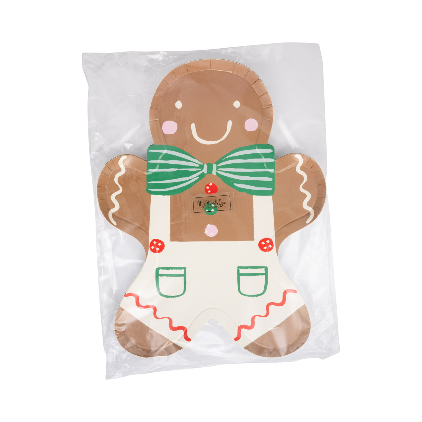 GBD1241 - Gingerbread Man Plate