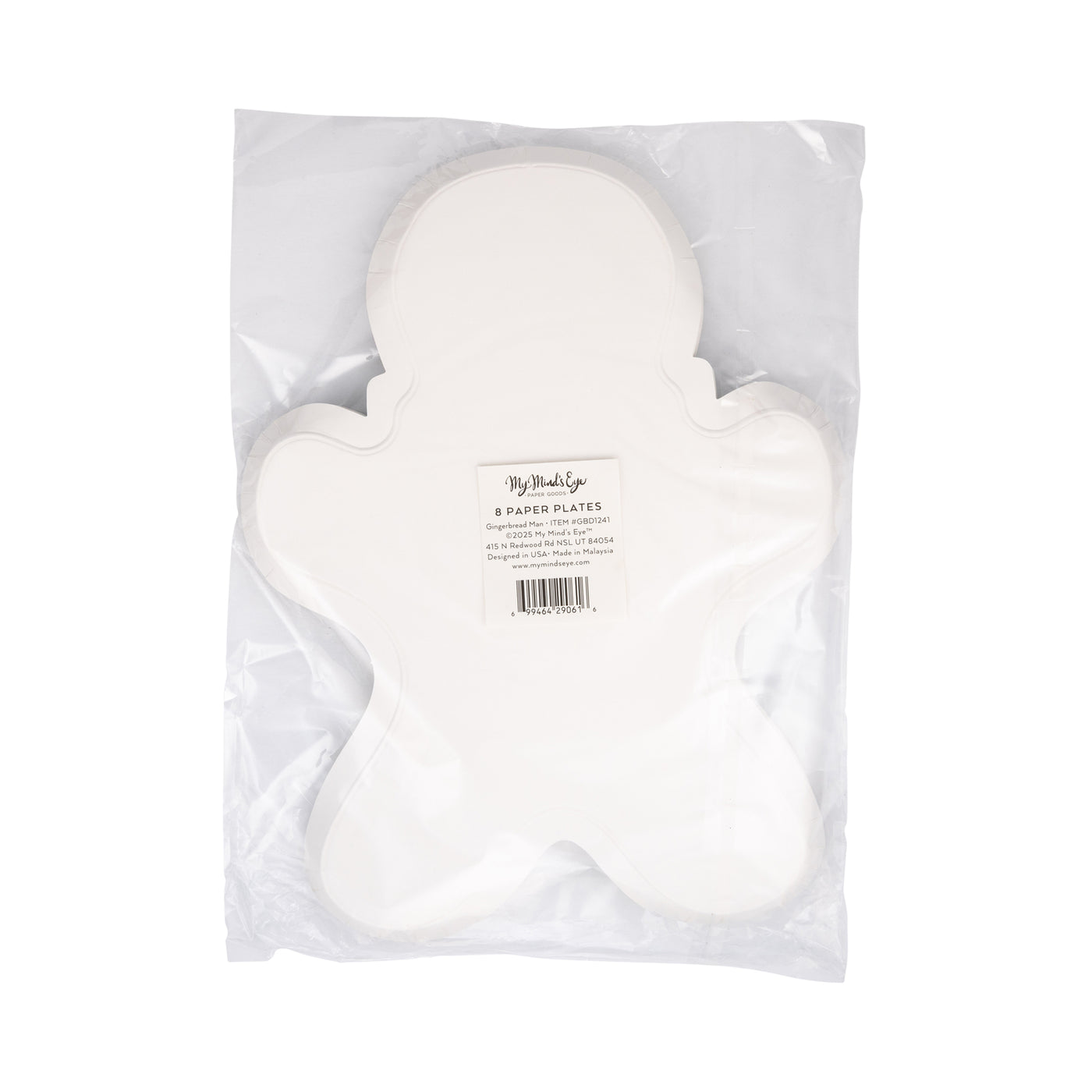 GBD1241 - Gingerbread Man Plate