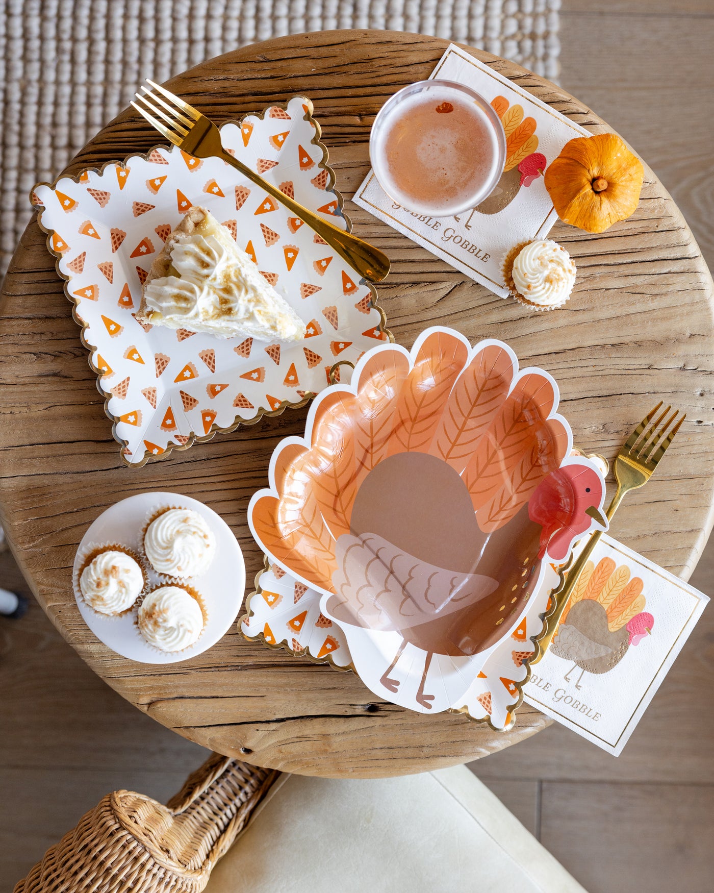 GBL1239 - Gobble Gobble Cocktail Napkin
