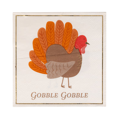 GBL1239 - Gobble Gobble Cocktail Napkin