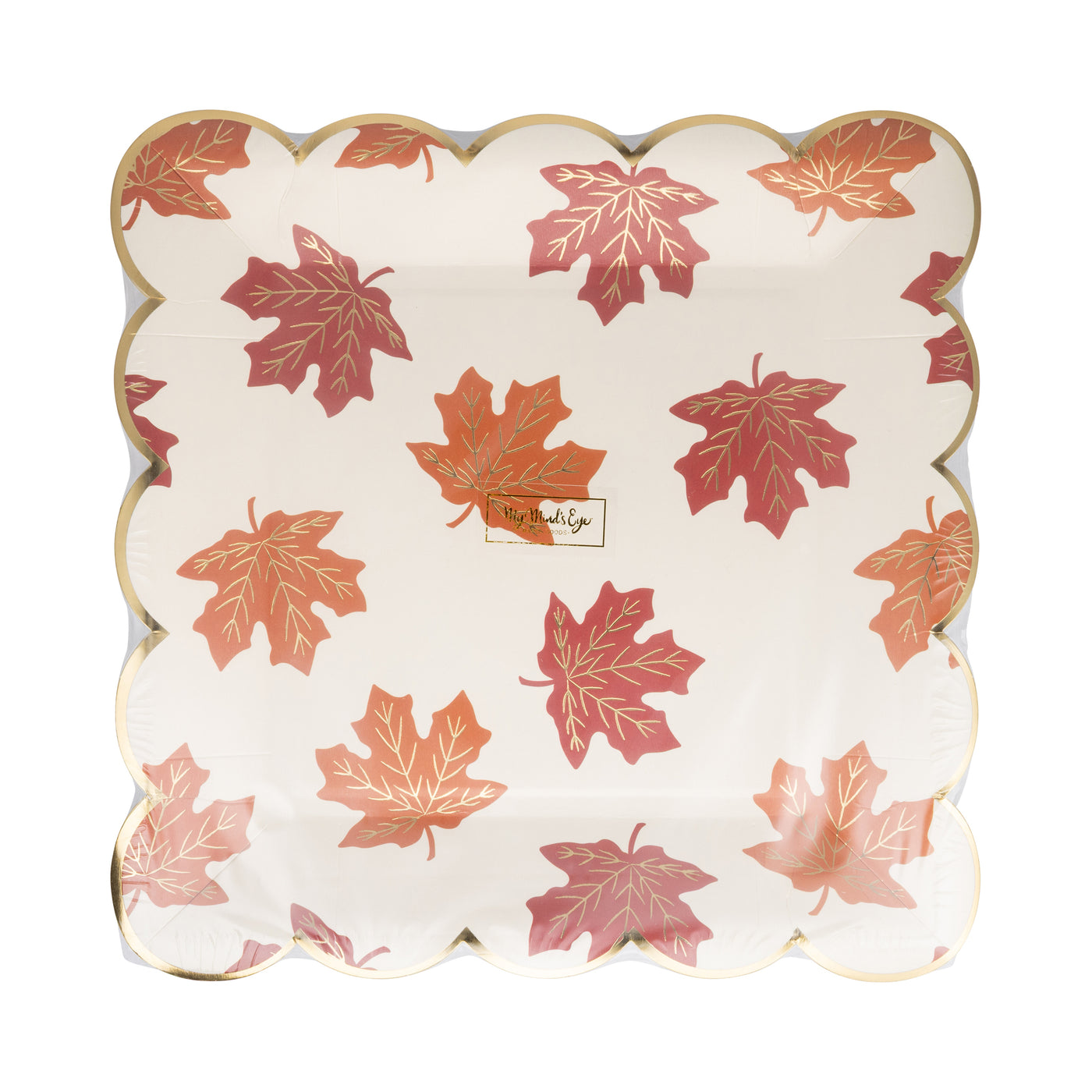 GBL1242 - Falling Leaves 9" Paper Plate