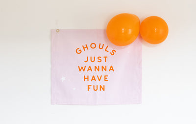 GGH1021 -  Ghoul Gang "Ghouls Just Wanna Have Fun" Canvas Banner