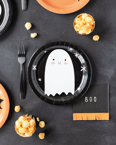 GGH1139 - Boo Fringe Cocktail Napkin