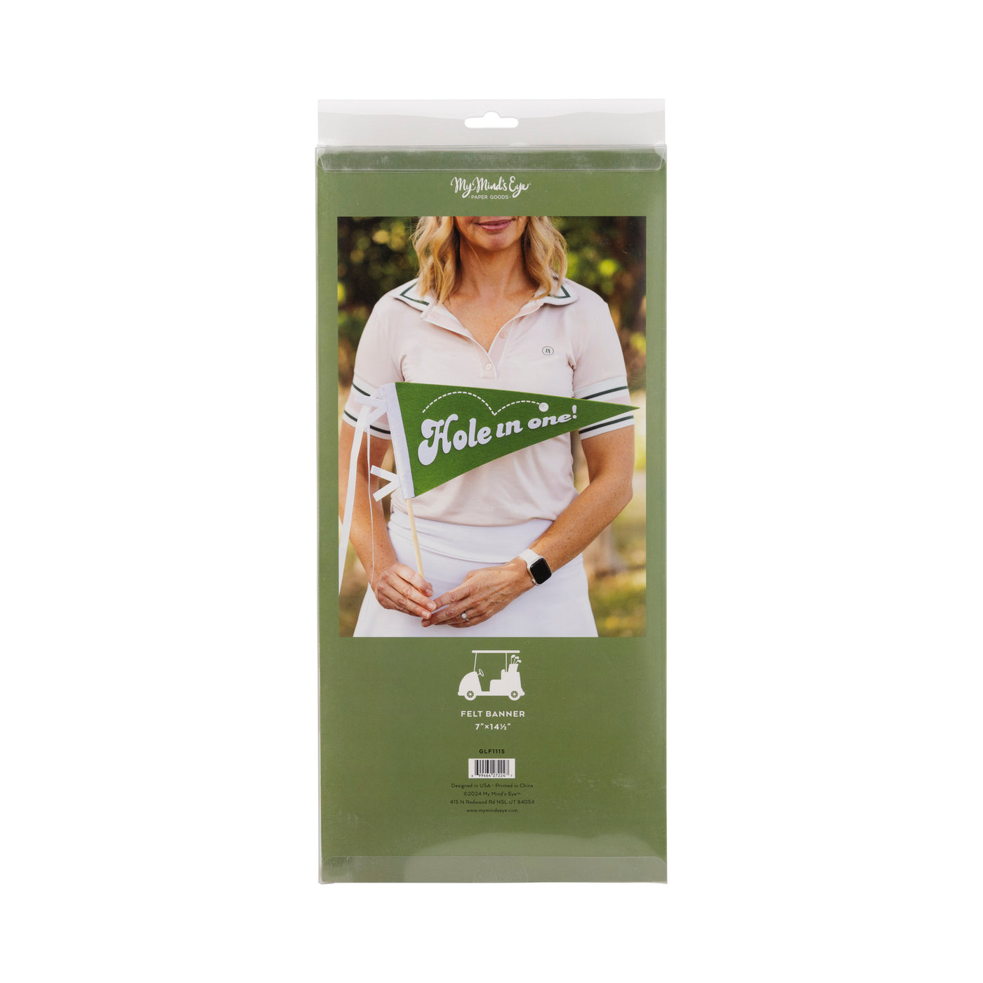 GLF1115 - Golf Felt Pennant