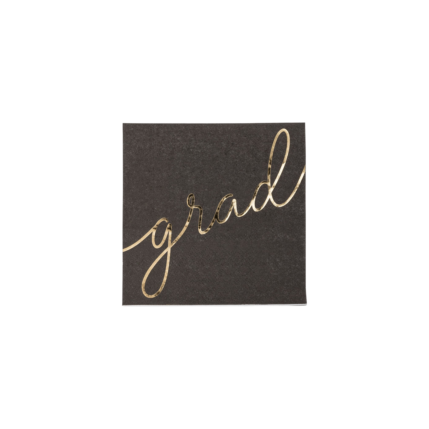 GRD1039 - Script Grad Paper Cocktail Napkin