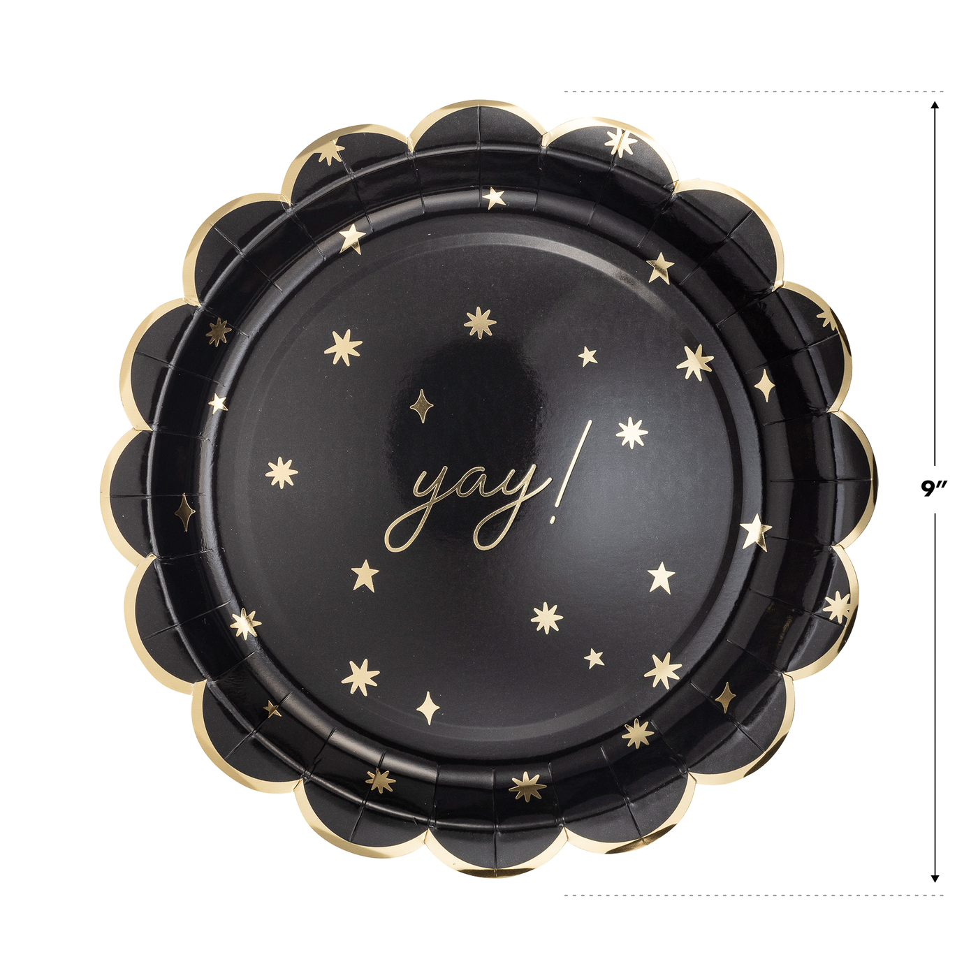 GRD1041 - Yay Star Paper Plate