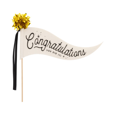 GRD1115 - Congratulations Felt Pennant