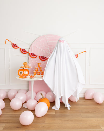 GVP1202 - Pink & Orange Fan Bunting Banner