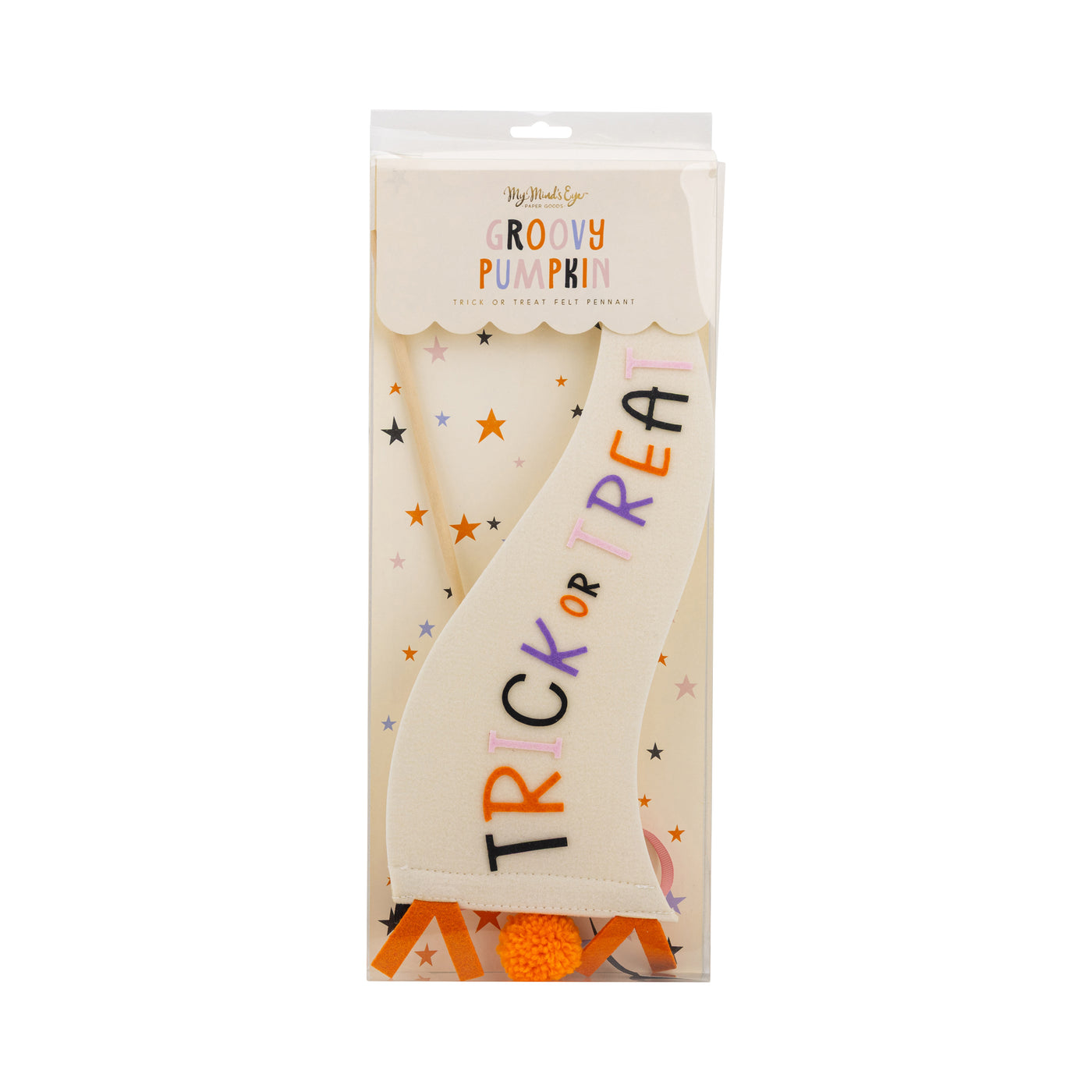 GVP1215 - Trick or Treat Felt Pennant