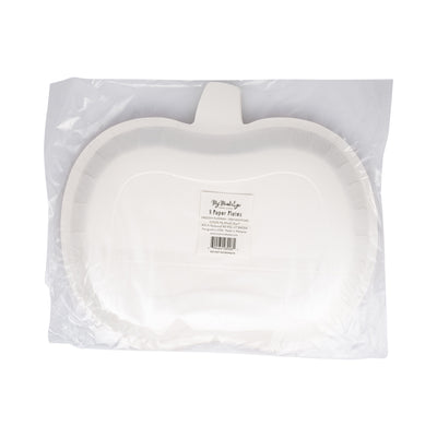 GVP1240 - Groovy Pumpkin Shaped Paper Plate
