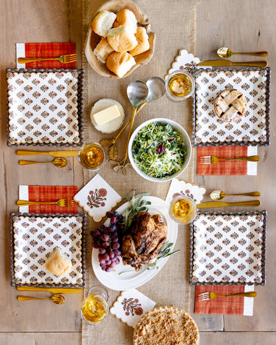 GVT1238 - Give Thanks Floral Cocktail Napkin