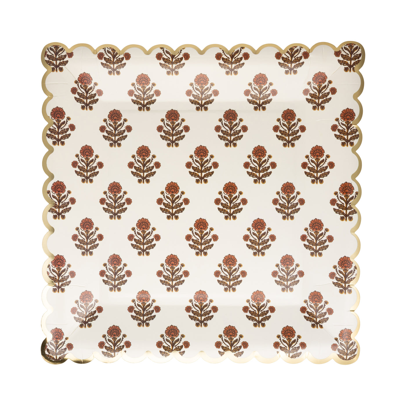 GVT1240 - Give Thanks Floral 9" Paper Plate