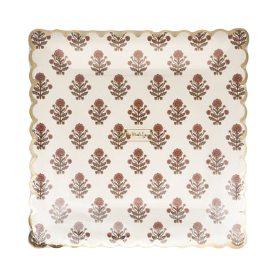 GVT1240 - Give Thanks Floral 9" Paper Plate