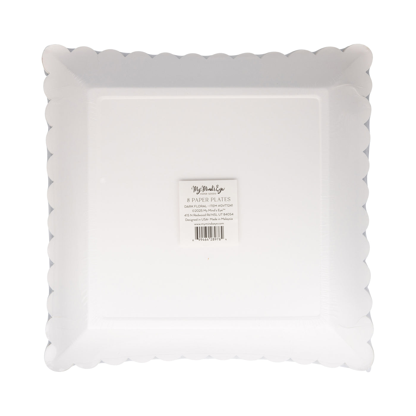 GVT1241 - Give Thanks Dark Floral 10" Paper Plate
