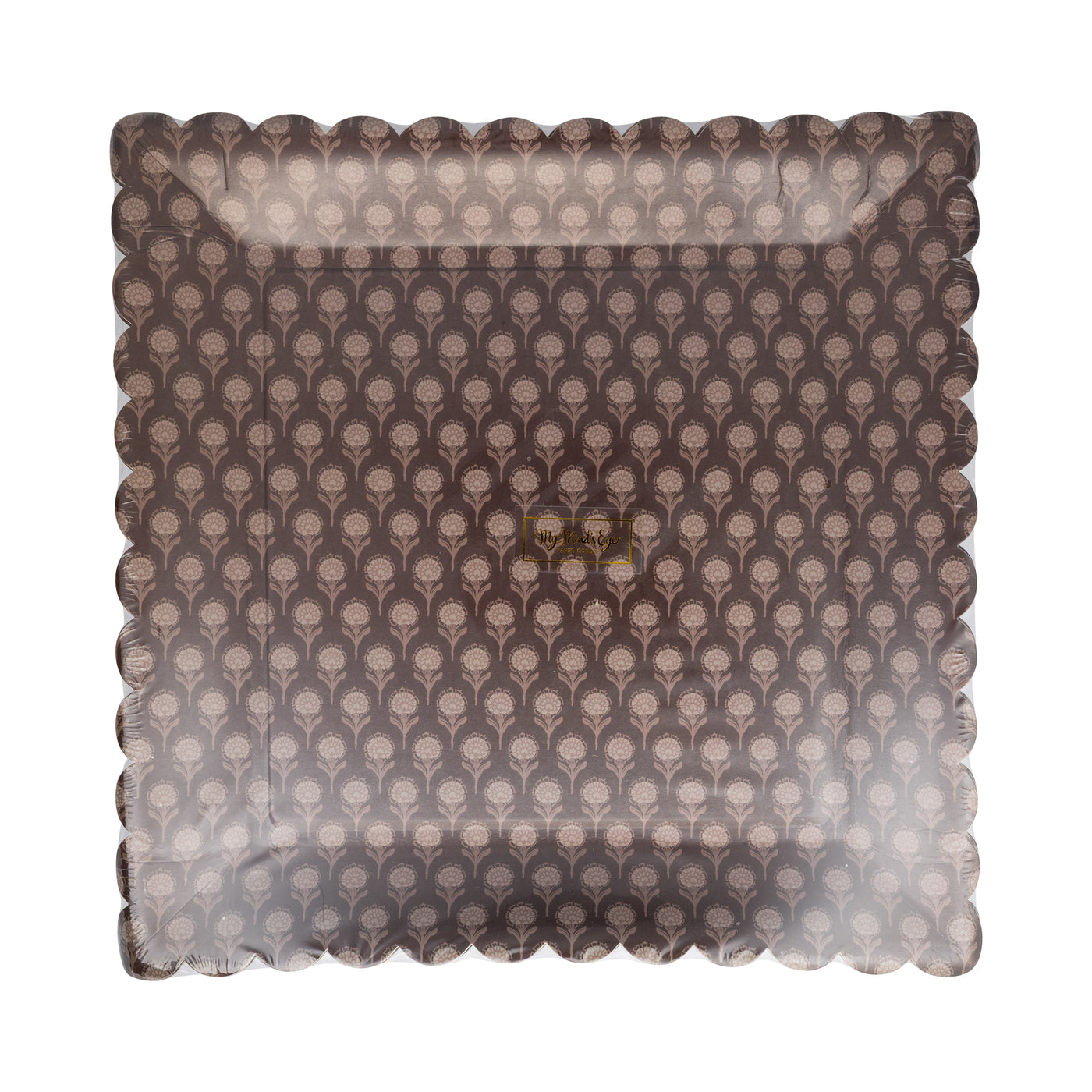 GVT1241 - Give Thanks Dark Floral 10" Paper Plate