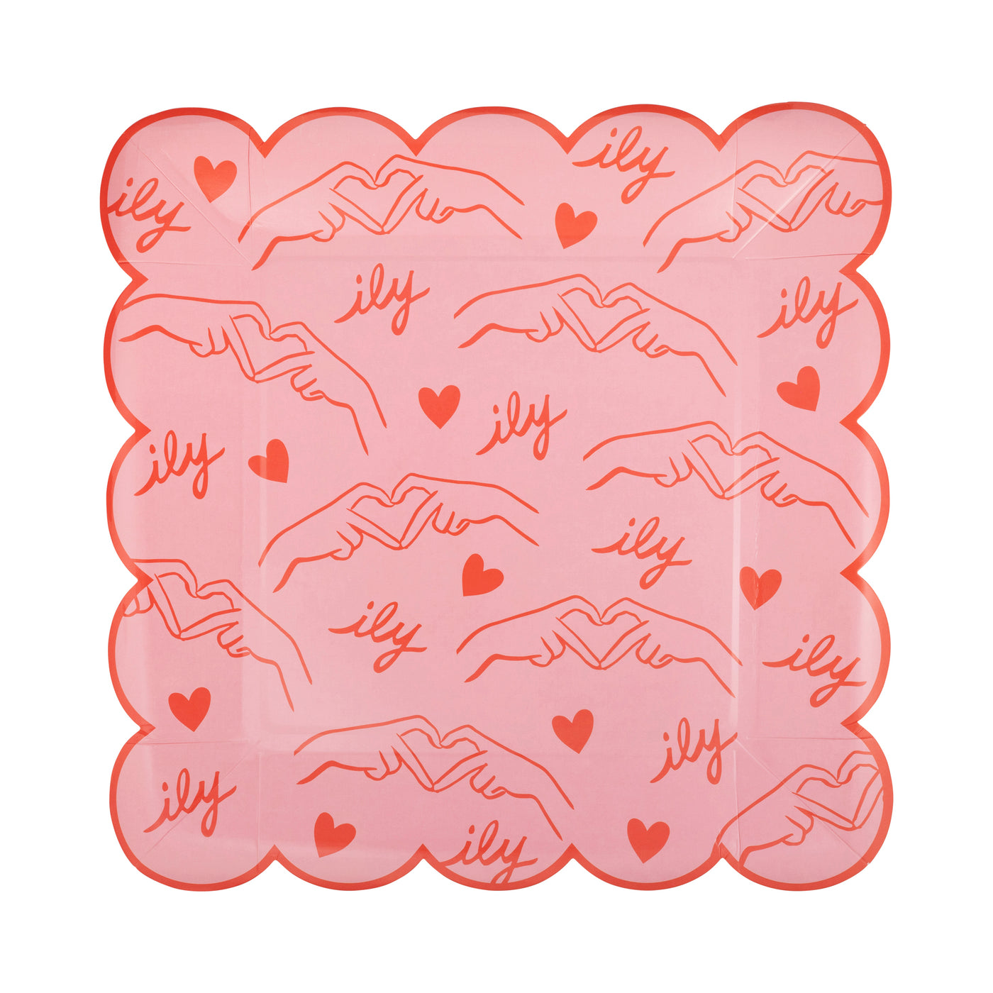 GVV1140 - Heart You Patterned Plate