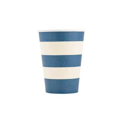 HAM1011 - Hamptons Striped Paper Cups