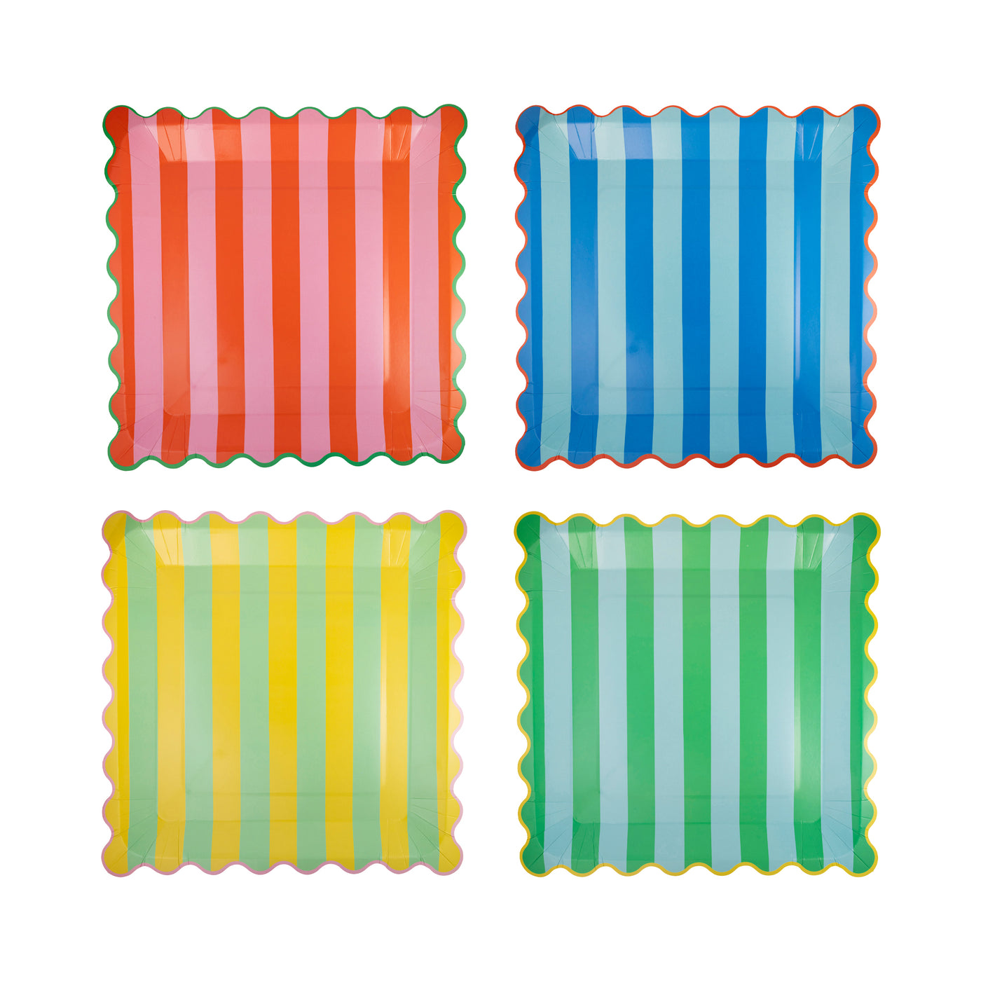 HBD1140 - Striped Plate Set