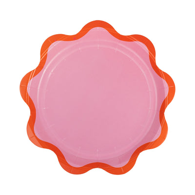 HBD1142 - Ric Rac Edge Dessert Plates