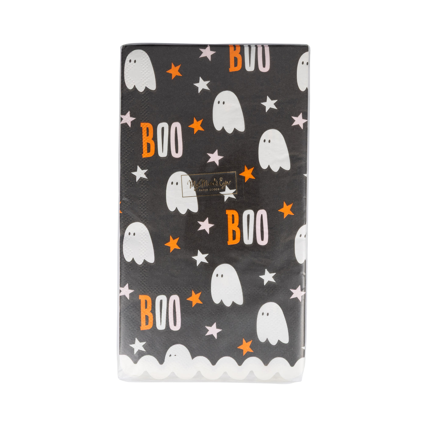 HEY1239 - Boo Stars Ghost Dinner Napkin