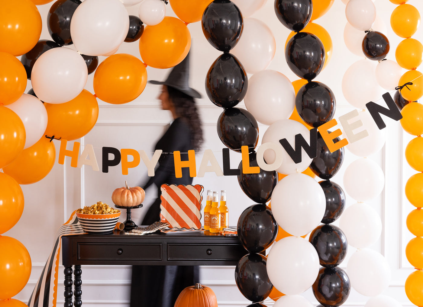HPH1202 - Felt & Bows Happy Halloween Banner