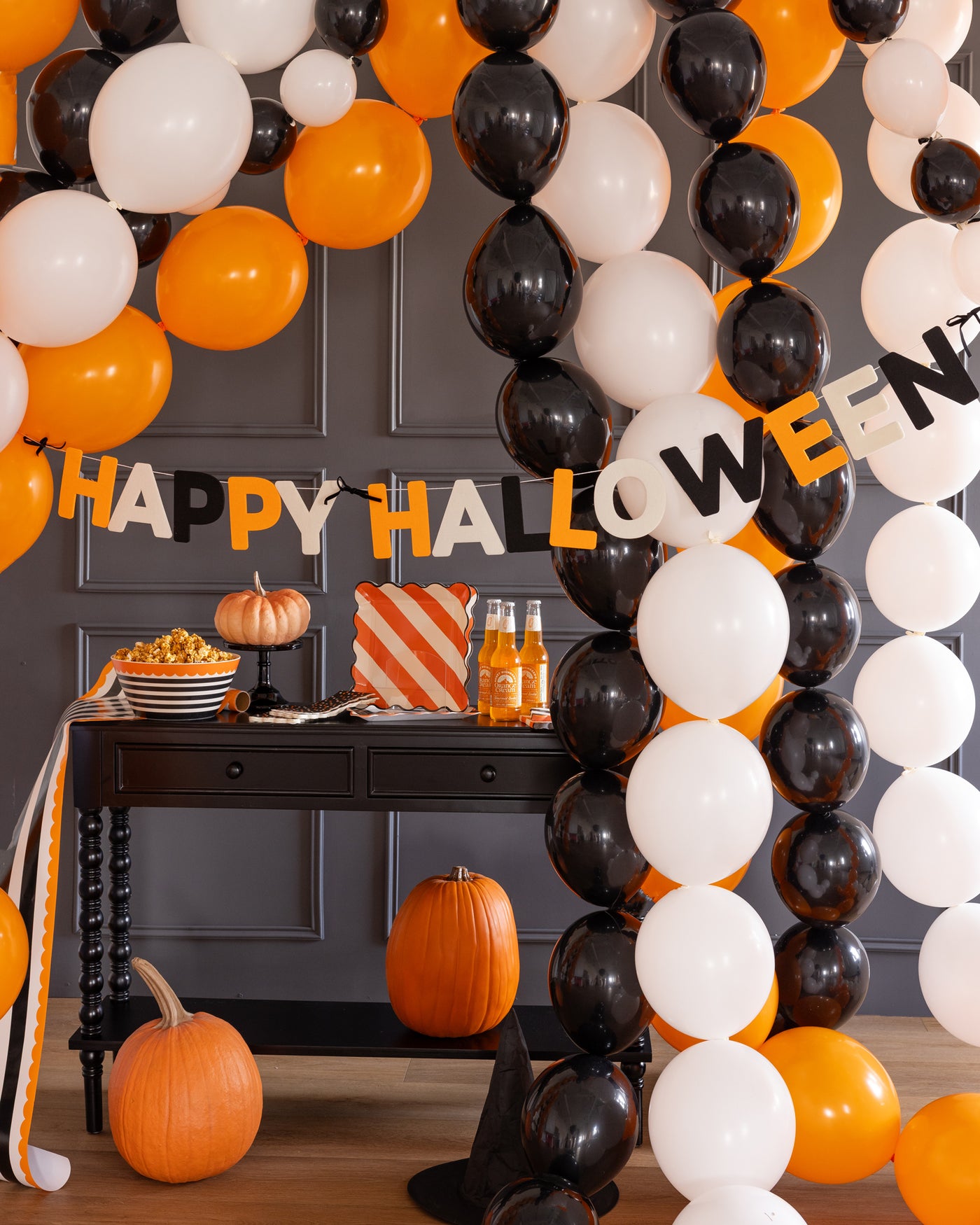 HPH1202 - Felt & Bows Happy Halloween Banner