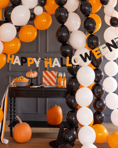 HPH1202 - Felt & Bows Happy Halloween Banner