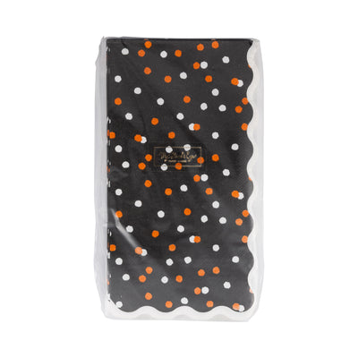 HPH1237 - Halloween Polka Dot Dinner Napkin