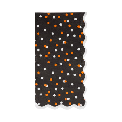 HPH1237 - Halloween Polka Dot Dinner Napkin