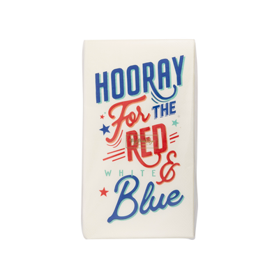 LAD1038 - Hooray For The Red White Blue Paper Dinner Napkin