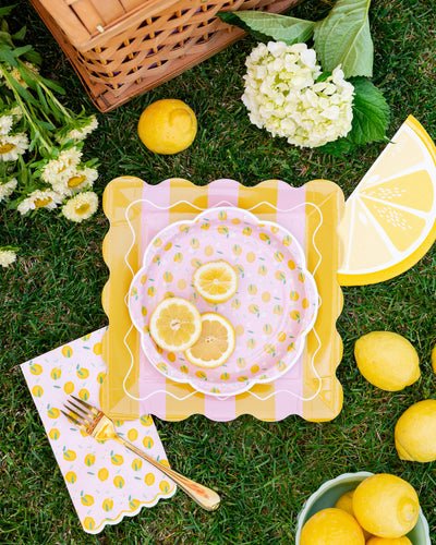 LEM1138 - Lemon Slice Dinner Napkin