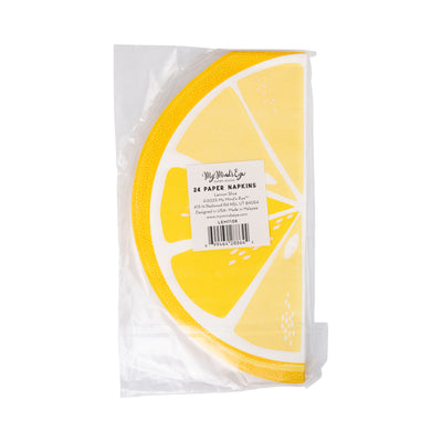 LEM1138 - Lemon Slice Dinner Napkin