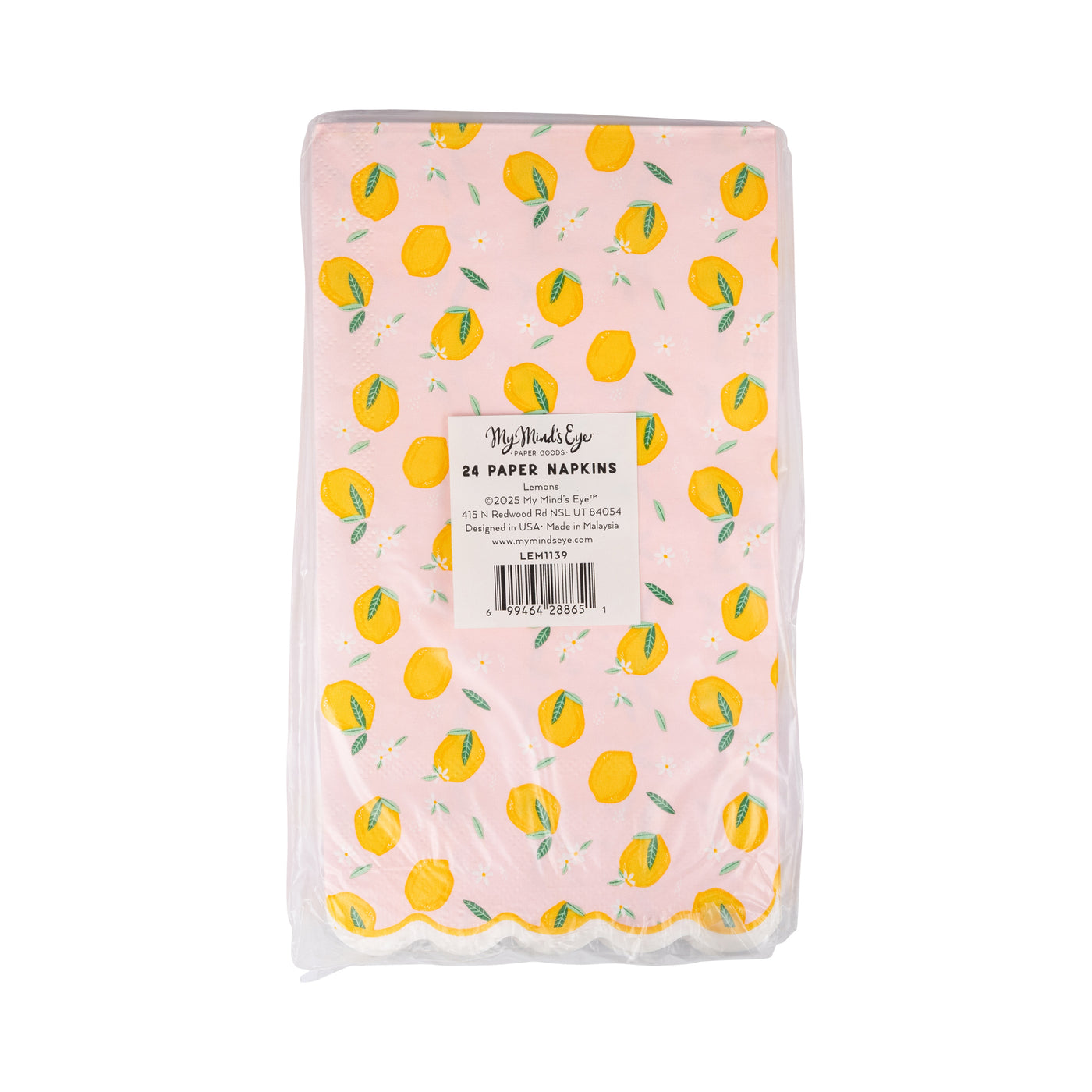 LEM1139 - Lemons Dinner Napkin