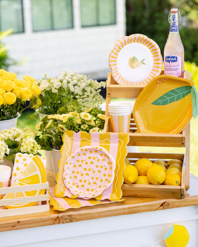 LEM1140 - Lemon Shaped Plate