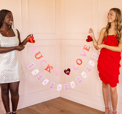 LKL1202 - Lucky in Love Cards Banner Set