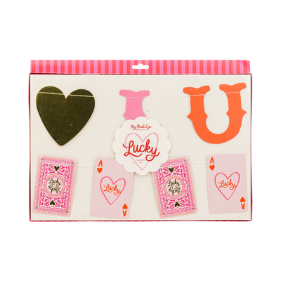 LKL1202 - Lucky in Love Cards Banner Set