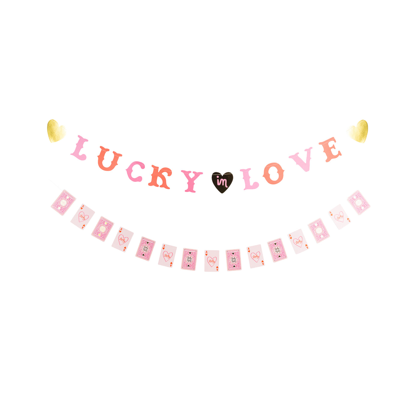 LKL1202 - Lucky in Love Cards Banner Set
