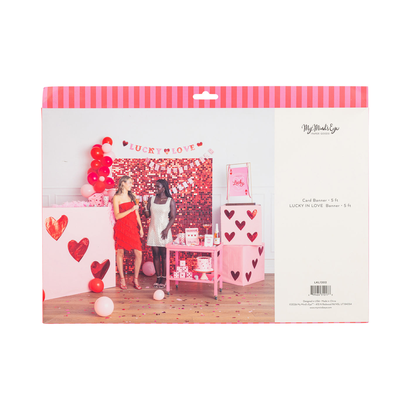 LKL1202 - Lucky in Love Cards Banner Set