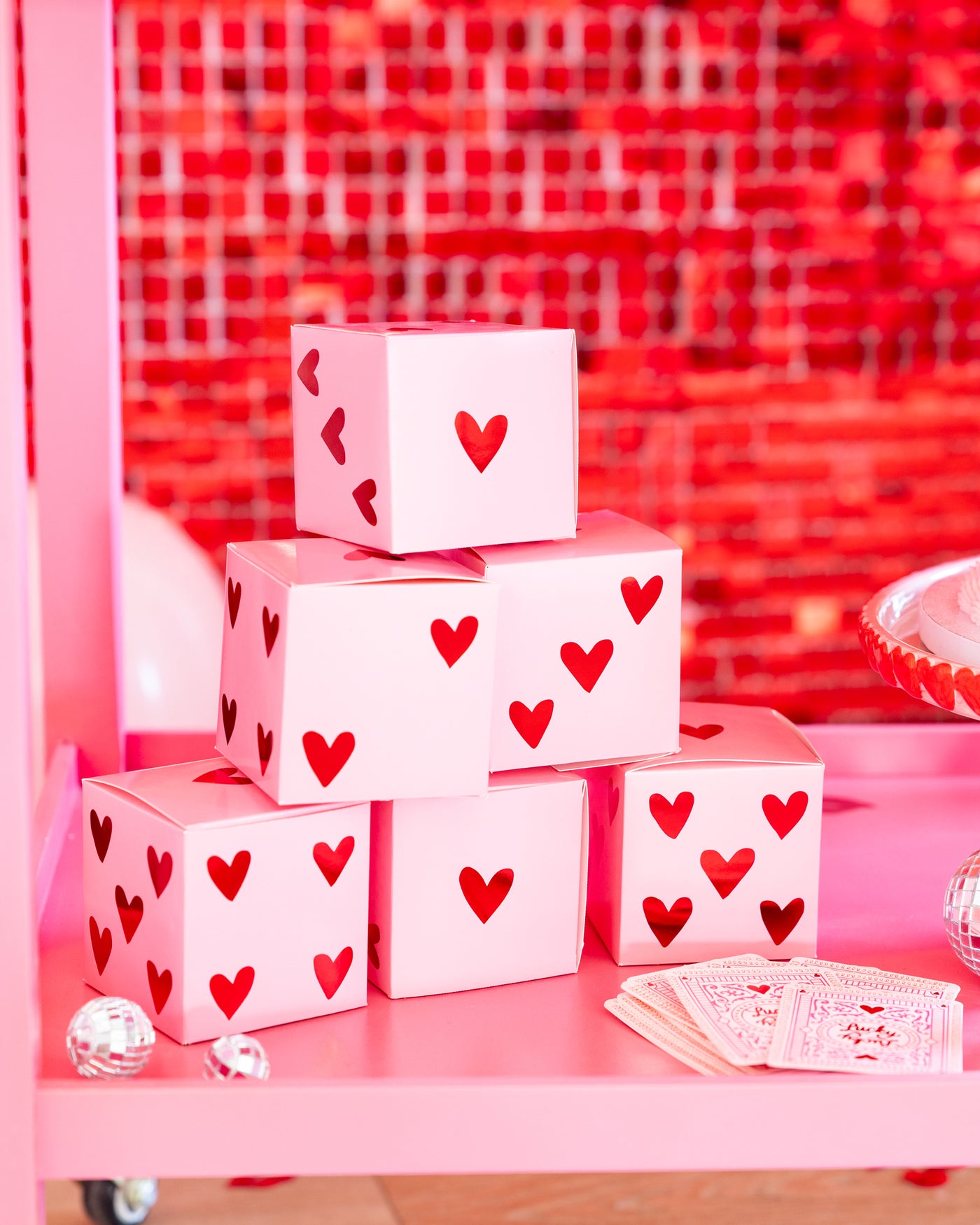 LKL1208 - Heart Dice Treat Boxes
