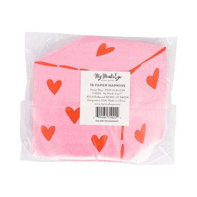 LKL1239 - Heart Dice Cocktail Napkin