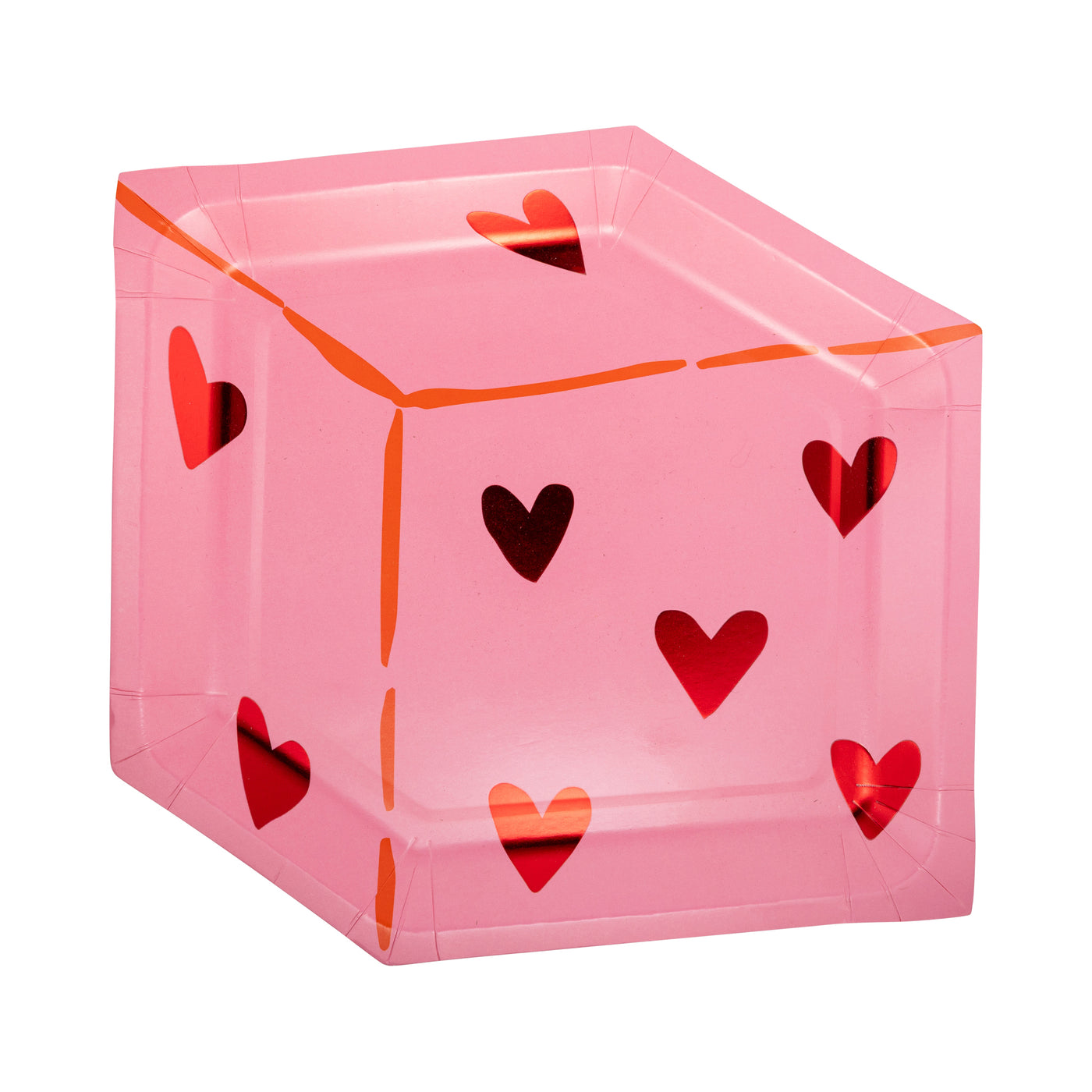 LKL1240 - Heart Dice Shaped Plate