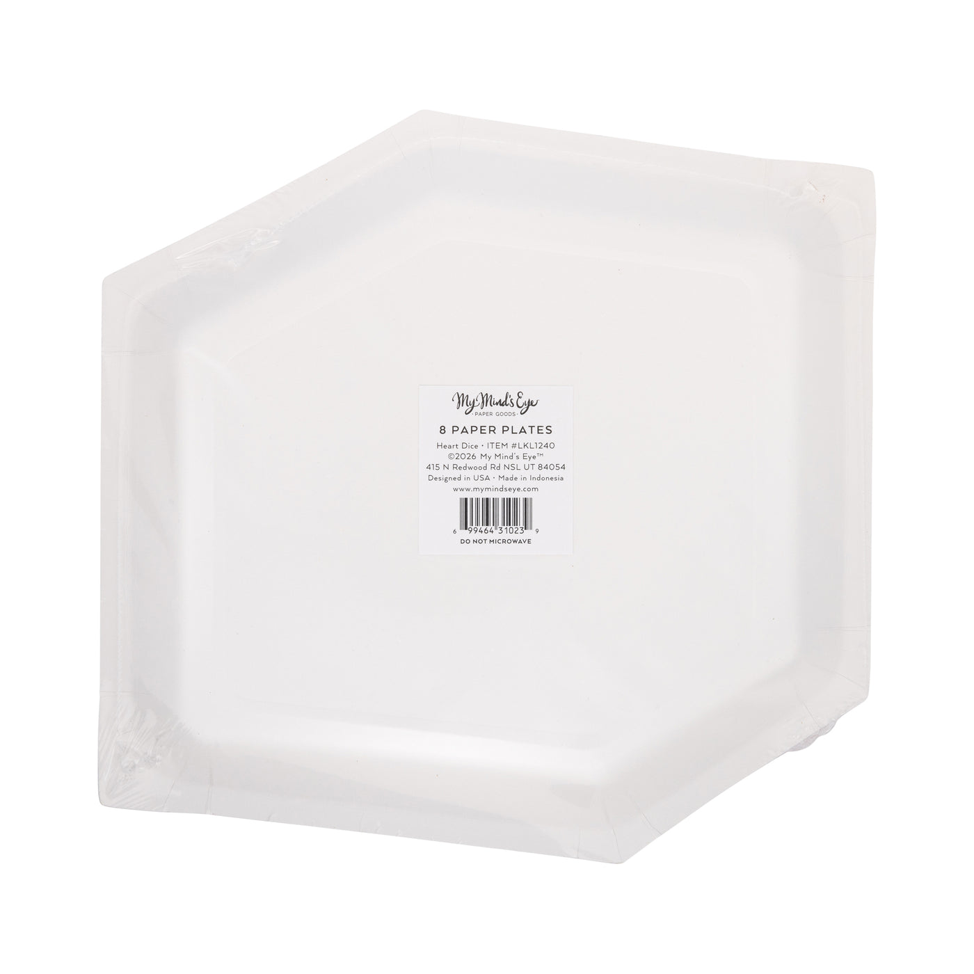 LKL1240 - Heart Dice Shaped Plate