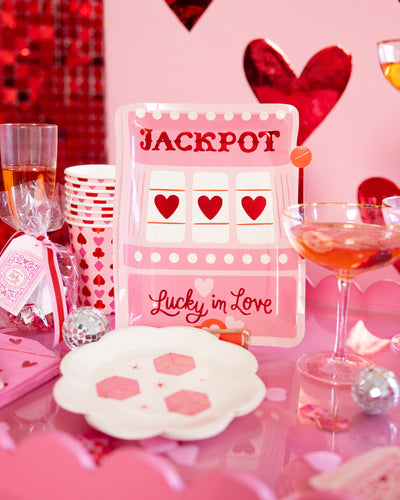 LKL1241 - Slot Machine Shaped Plate