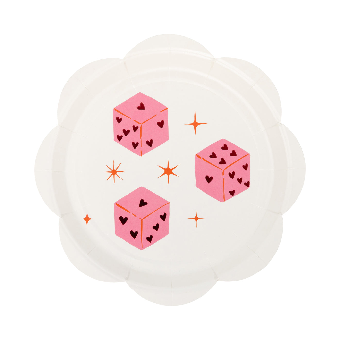 LKL1242 - Dice Pattern Plate