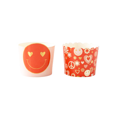 LUV1014 - Occasions by Shakira - Love Baking Cups with Toppers
